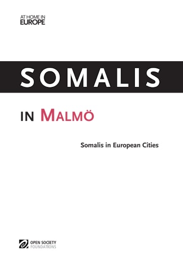 First page of PDF with filename: somalis-malmo-20130131.pdf