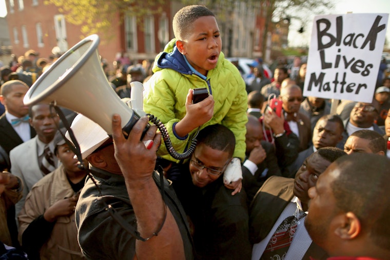 Protest in baltimore