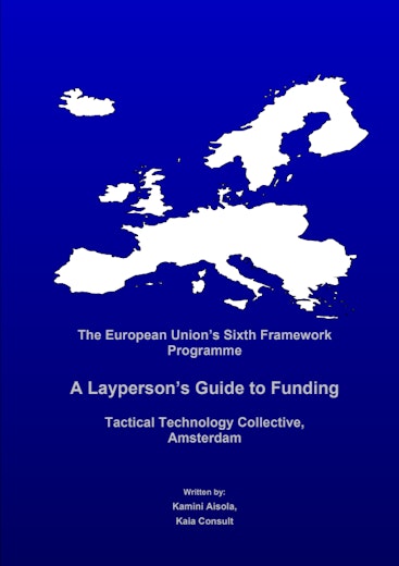 First page of PDF with filename: eu6framework_20060927.pdf