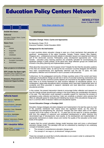 First page of PDF with filename: epc_200603.pdf