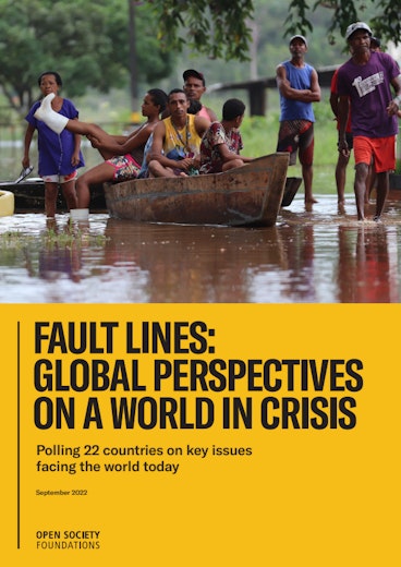 First page of PDF with filename: fault-lines-global-perspectives-on-a-world-in-crisis-20220906.pdf