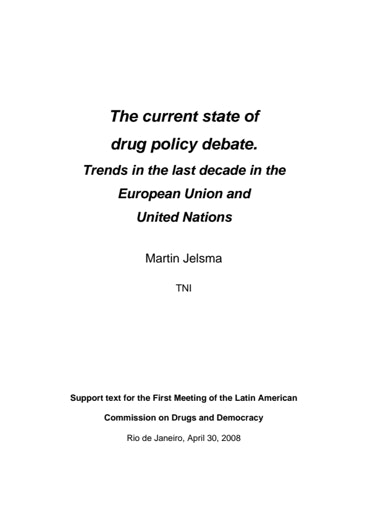 First page of PDF with filename: jelsma-current-state-policy-debate-english-20100630.pdf