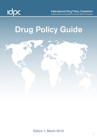 First page of PDF with filename: drug-policy-guide-20100309.pdf