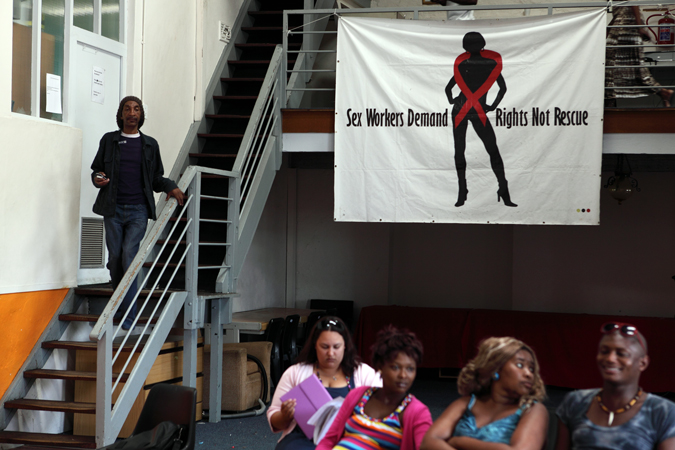 A room in Sex Workers Education and Advocacy Taskforce