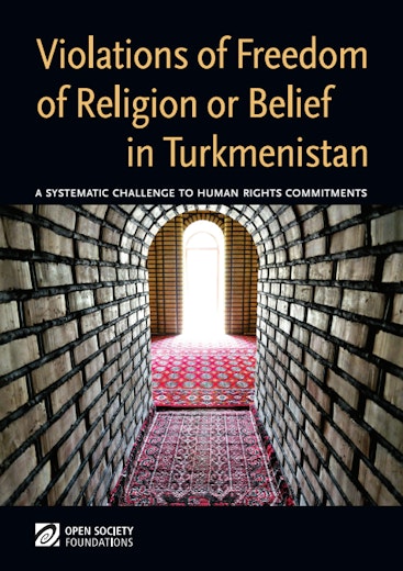 First page of PDF with filename: violations-religion-turkmenistan-2011042.pdf