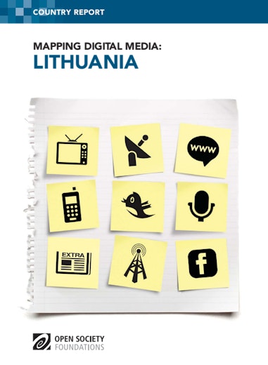 First page of PDF with filename: mapping-digital-media-lithuania-20110923.pdf