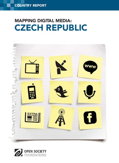 First page of PDF with filename: mapping-digital-media-czech-20130820.pdf