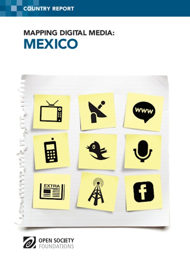 First page of PDF with filename: mapping-digital-media-mexico-20130605_0.pdf