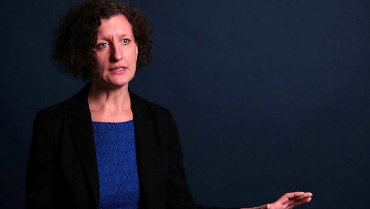 Still image from “How California Is Reducing Its Prison Population.” The state that infamously pioneered America’s toughest sentencing laws is now leading an effort to correct them—and allocating millions of dollars to prevention and treatment in the process. Lenore Anderson