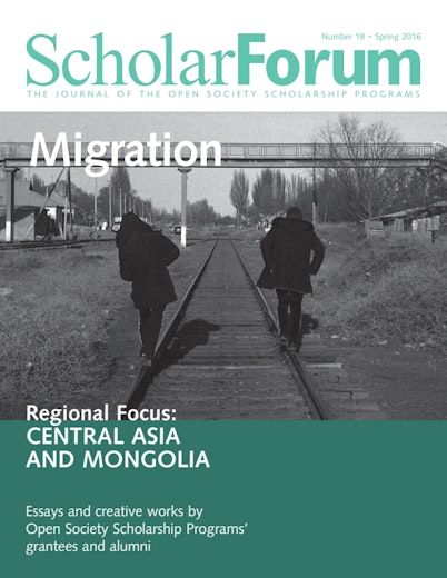 First page of PDF with filename: scholarforum-migration-central-asia-and-mongolia-20160603.pdf