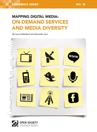 First page of PDF with filename: demand-services-and-media-diversity-20120505.pdf