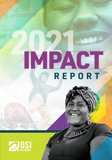 First page of PDF with filename: osi-baltimore-2021-impact-report_20251113.pdf