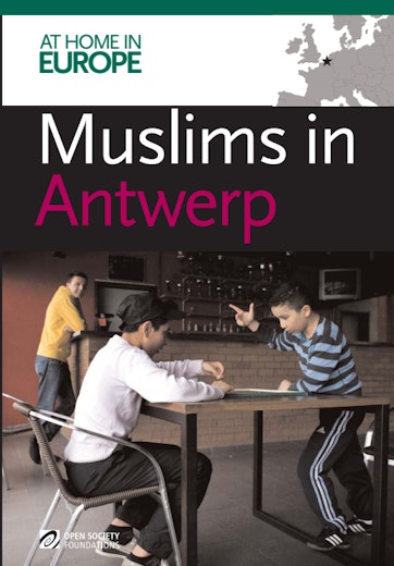 First page of PDF with filename: a-muslims-antwerp-en-20110913_0.pdf