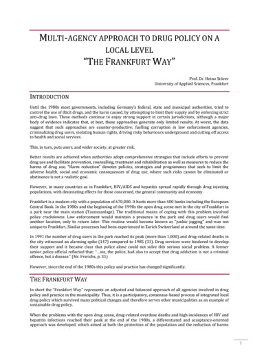 First page of PDF with filename: The_Frankfurt_Way.pdf