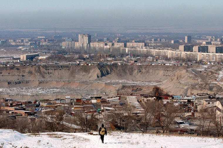 A view of Bishkek
