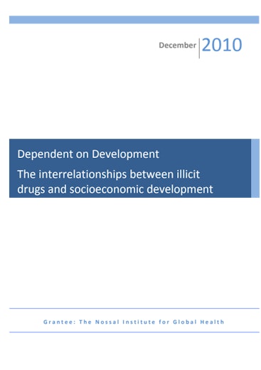 First page of PDF with filename: dependent-development-20110313.pdf