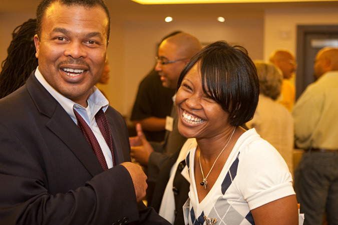 Janks Morton and Isha Haley James