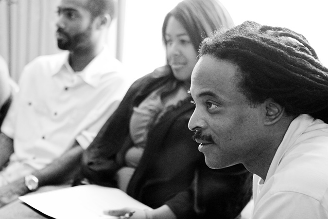 Neil Irvin, Rhonda Tsoi-a-Fatt , and Kedrick Griffin