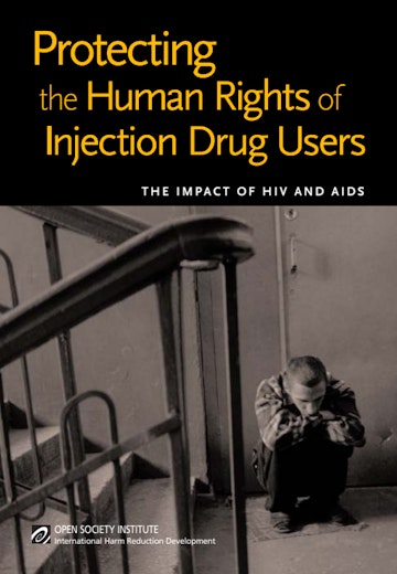 First page of PDF with filename: protecting-the-human-rights-of-injection-drug-users-20050201.pdf