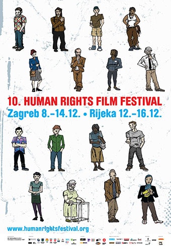 To find out more about Croatia's Human Rights Film Festival visit http://humanrightsfestival.org/en/. Photo credit: © Peter Milat/Human Rights Film Festival Croatia fim poster