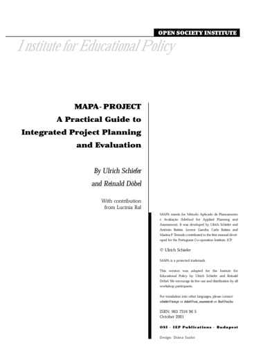 First page of PDF with filename: mapahandbook_20050323.pdf