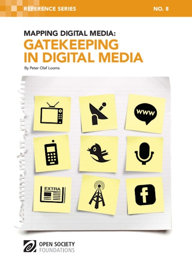 First page of PDF with filename: mapping-digital-media-gatekeeping-20110815.pdf