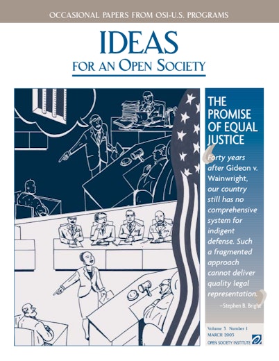 First page of PDF with filename: ideas_promise_equal_justice.pdf