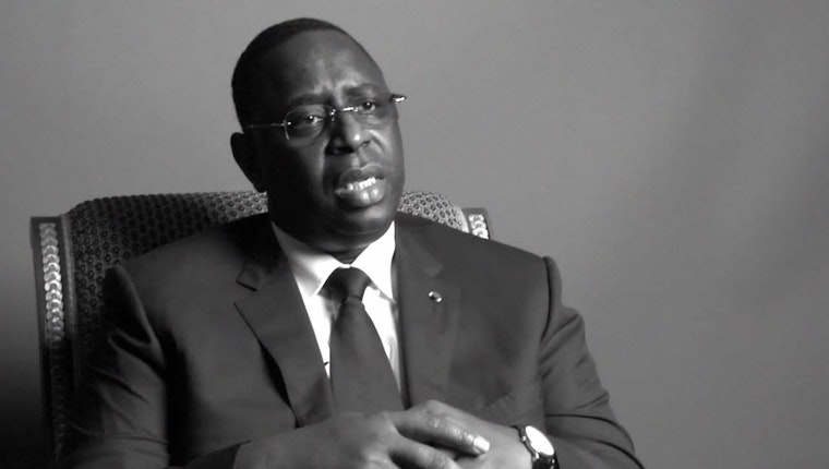 Still from “Justice 2015: President Macky Sall of Senegal on the UN’s Post-2015 Development Agenda.” President Sall discusses the importance of including justice in the global development framework that will replace the UN Millennium Development Goals after 2015. President Macky Sall