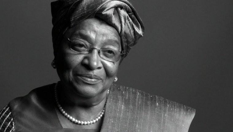 Still from “Justice 2015: President Ellen Johnson Sirleaf on the UN’s Post-2015 Development Agenda.”
President Ellen Johnson Sirleaf of Liberia discusses the importance of including justice in the global development framework that will replace the UN Millennium Development Goals after 2015. Ellen Johnson Sirleaf
