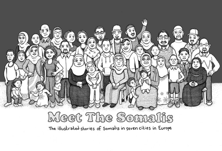 First page of PDF with filename: meet-the-somalis-helsinki.pdf