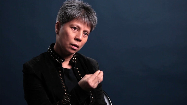 Still image of “Can a Consent Form Help Build a More Open Burma?” In 1988, Myaing Myaing Nyunt left her home country of Burma as the military government violently suppressed a pro-democracy uprising. Today, as Burma slowly begins to open, Nyunt, now a professor at the University of Maryland, has returned to Burma to teach medical ethics to doctors and students—and lay a foundation for human rights to grow. Myaing Myaing Nyunt