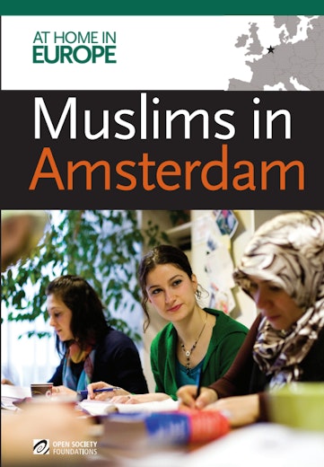 First page of PDF with filename: a-muslims-amsterdam-report-en-20101123_0.pdf