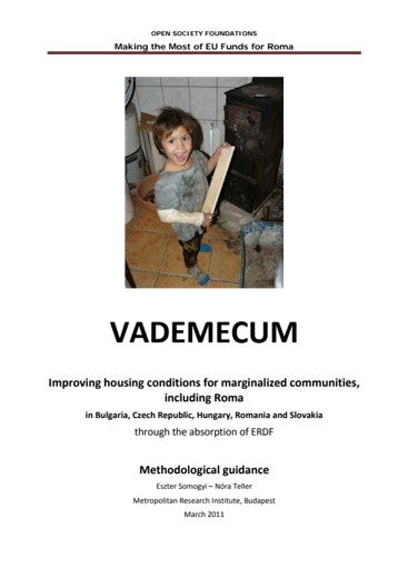 First page of PDF with filename: vademecum-housing-20120522.pdf