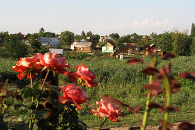 A Roma village