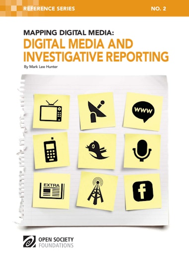 First page of PDF with filename: digital-media-investigative-reporting-20110526.pdf