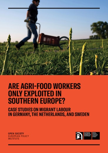 First page of PDF with filename: are-agrifood-workers-only-exploited-in-southern-europe-20200715-report.pdf