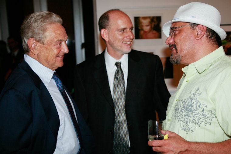 George Soros, Ethan Nadelmann, and Tony Papa