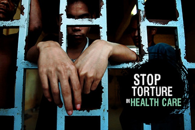 Stop Torture in Health Care video titlecard