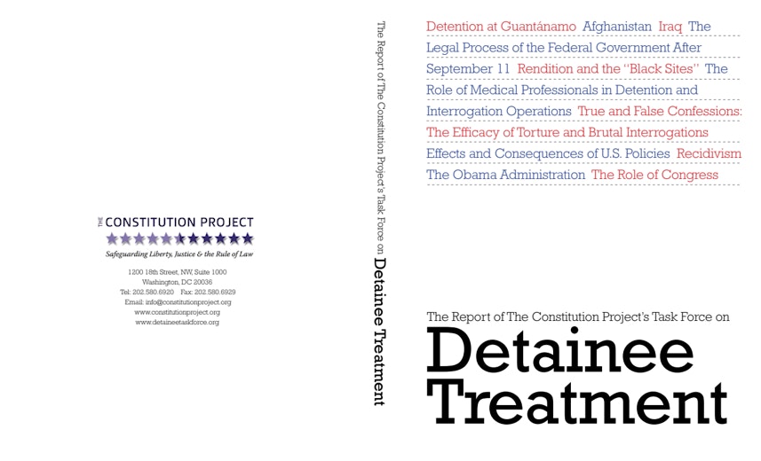 First page of PDF with filename: constitution-project-report-on-detainee-treatment_0.pdf