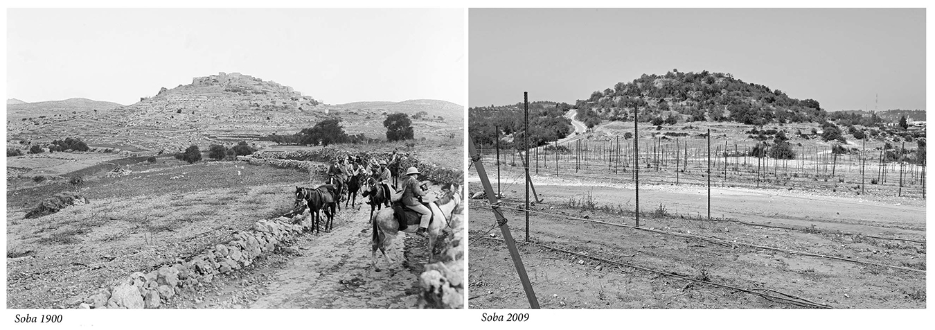 Two landscape photos side by side