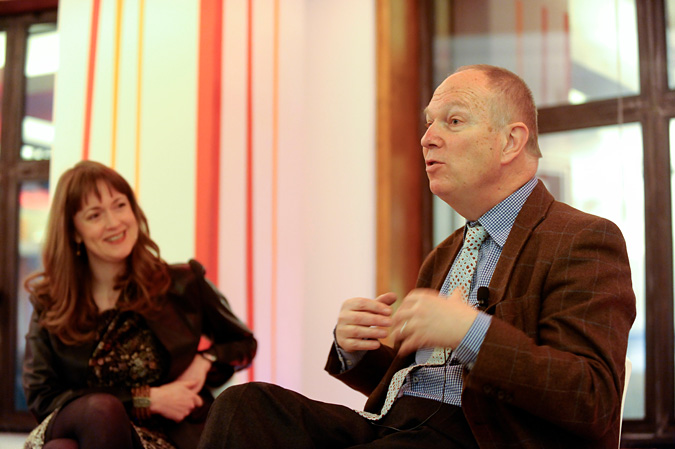 Heather Grabbe and Ian Buruma