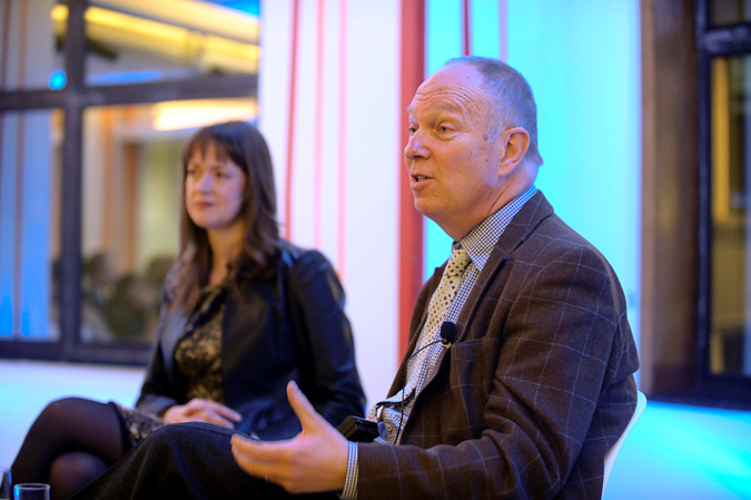 Heather Grabbe and Ian Buruma.